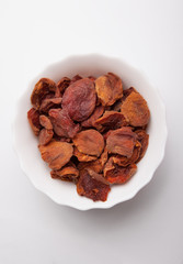 Dried apricots