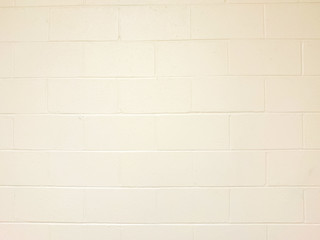 White Cinderblock Wall Background