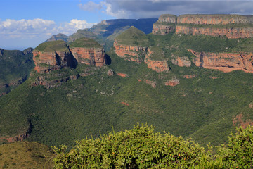 Kanion rzeki Blyde w Republice Południowej Afryki - obrazy, fototapety, plakaty