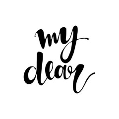 my dear hand written words