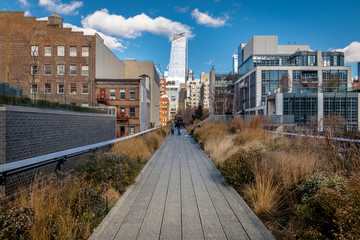 Fototapeta na wymiar High Line Park - New York, USA