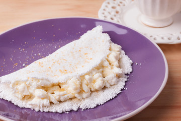 Casabe (bammy, beiju, bob, biju) - flatbread of cassava (tapioca)