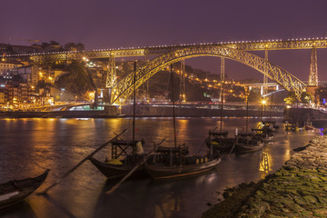 Luiz I Bridge in Porto
