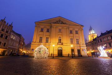 Crown Tribunal Building in Lublin - obrazy, fototapety, plakaty