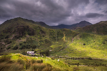 Fototapeta premium Pochmurny Snowdon