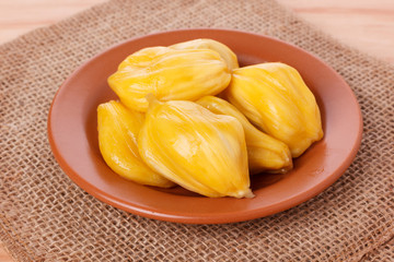 Tropical fruit Jackfruit (jakfruit, jack, jak)