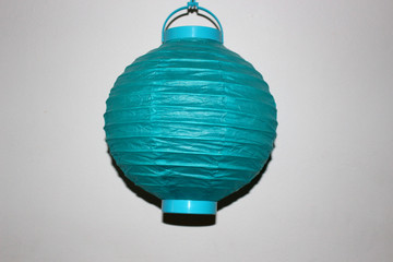 Blue Paper Lantern