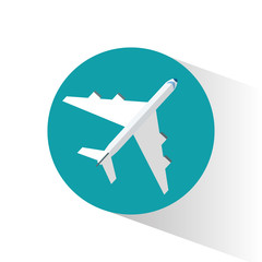 airplane airport travel transport vector illustration eps 10
