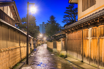 Samurai District of Kanazawa, Japan