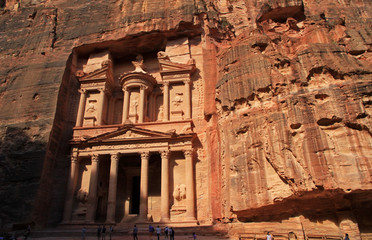 Naklejka premium Al Khazneh, The Treasury / Petra, Jordan