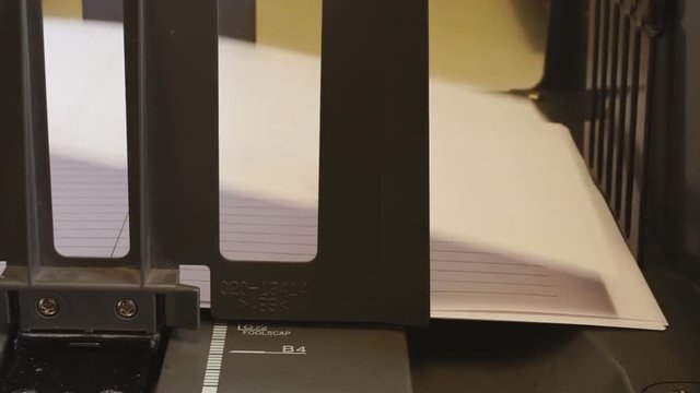 Production of printed products in a printing house