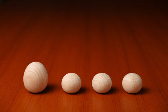 woody egg objects