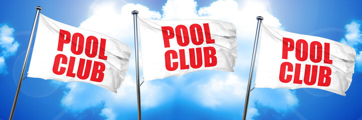 pool club, 3D rendering, triple flags