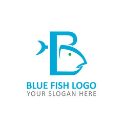 Blue Fish Logo