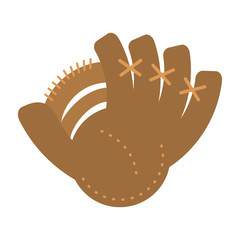 baseball glove sport icon vector illustration eps 10