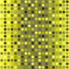 Polka dot pattern. Vector seamless dot gradient background