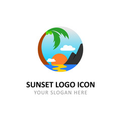 Sunset Logo Icon