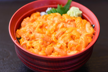 雲丹丼