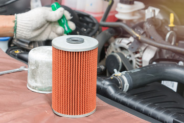 Charging battery car with electricity trough jumper cables