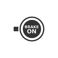 BW Icons - Race brake sign