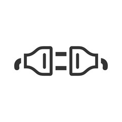 BW icon - Electric plug