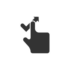 BW icon - Gesture