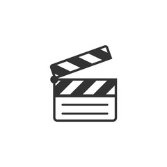 BW icon - Movie slate