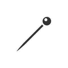BW icon - Straight pin