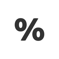 BW icon - Percent symbol