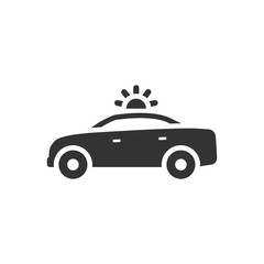 Fototapeta premium BW Icons - Safety car