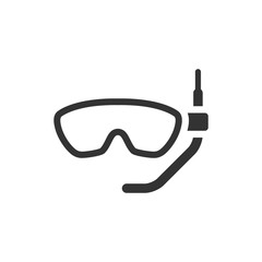 BW Icons - Snorkle mask