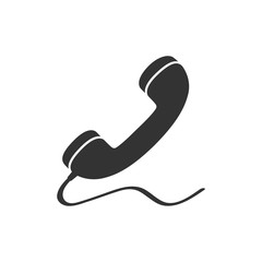 BW icon - Landline telephone