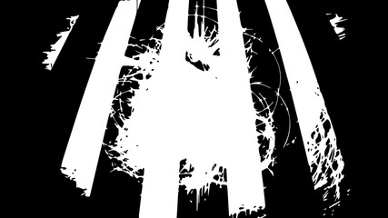 Black and White Vector Design Two