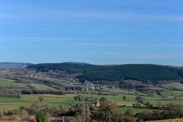 Fototapeta na wymiar La Nièvre en Bourgogne