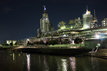 Obraz premium 工場夜景