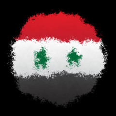 National flag of Syria