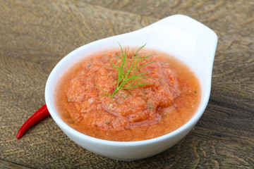 Gazpacho tomato soup