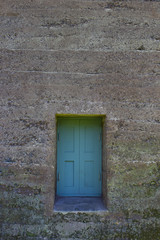 Small Teal Door