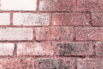 Brick texture with scratches and cracks