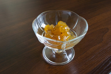 Gooseberry jam in kremanke.