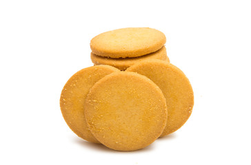 round cookies isolated