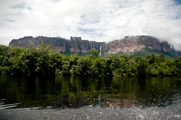 Fototapeta premium Landsacpe in Canaima