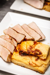 Baked pork tenderloin