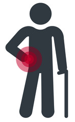 silhouette douleur lombaire infographie 2