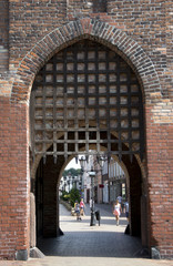 Fototapeta premium Old gate to the old city 