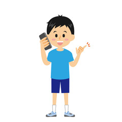 男子小学生_スマートフォン_15シリーズ