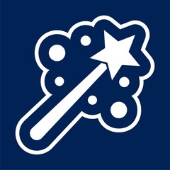 Magic Wand Icon - Illustration