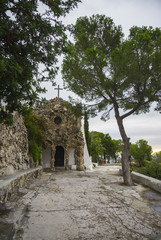 Fototapeta na wymiar The Chapel of the Trinidad, Sitges, Spain