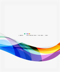 Vector elegant wave background