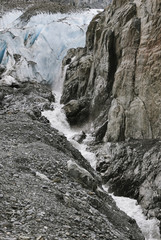 Fototapeta na wymiar Melting Glacier